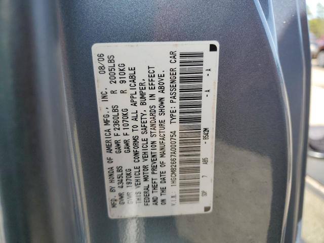 Photo 11 VIN: 1HGCM82667A000754 - HONDA ACCORD 