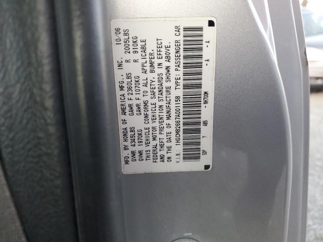 Photo 11 VIN: 1HGCM82667A001158 - HONDA ACCORD EX 