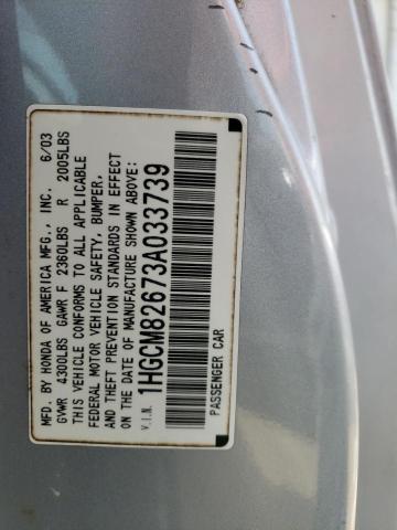 Photo 11 VIN: 1HGCM82673A033739 - HONDA ACCORD 