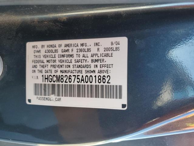 Photo 11 VIN: 1HGCM82675A001862 - HONDA ACCORD 