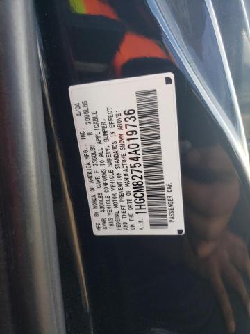 Photo 11 VIN: 1HGCM82754A019736 - HONDA ACCORD 