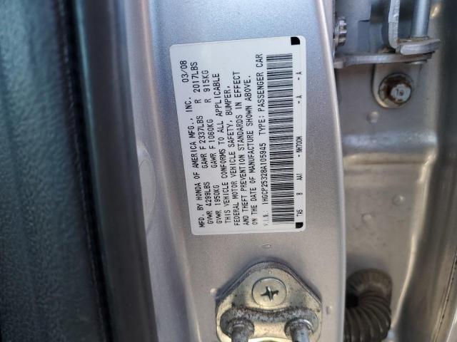 Photo 11 VIN: 1HGCP25328A105945 - HONDA ACCORD 