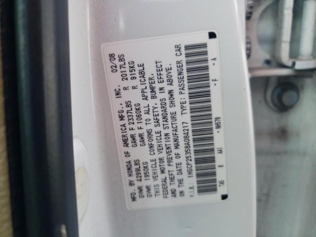 Photo 12 VIN: 1HGCP25358A084217 - HONDA ACCORD 