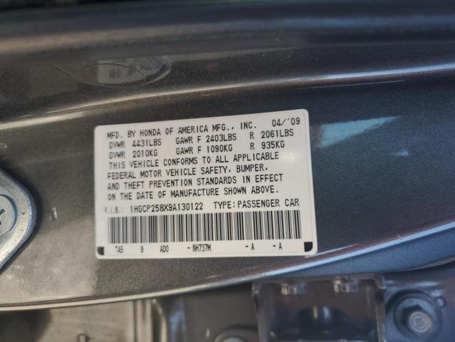 Photo 12 VIN: 1HGCP258X9A130122 - HONDA ACCORD EXL 