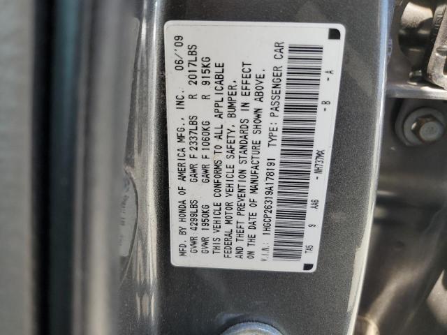 Photo 11 VIN: 1HGCP26319A178191 - HONDA ACCORD LX 