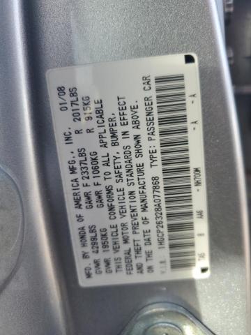 Photo 11 VIN: 1HGCP26328A077868 - HONDA ACCORD LX 