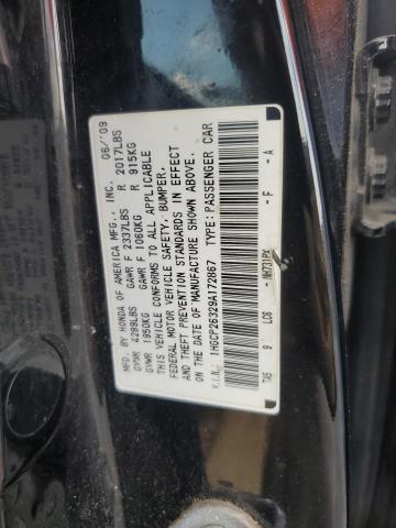 Photo 11 VIN: 1HGCP26329A172867 - HONDA ACCORD 