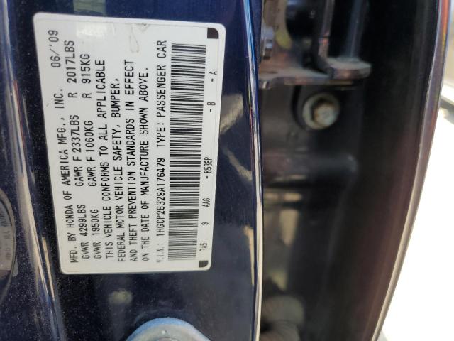 Photo 11 VIN: 1HGCP26329A176479 - HONDA ACCORD 