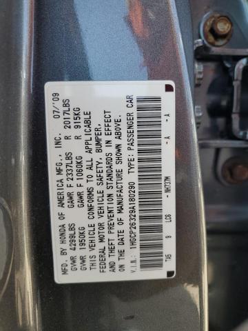 Photo 11 VIN: 1HGCP26329A180290 - HONDA ACCORD 