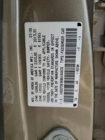 Photo 11 VIN: 1HGCP26348A164932 - HONDA ACCORD LX 