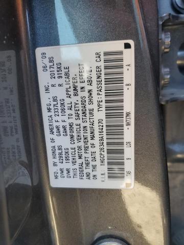 Photo 11 VIN: 1HGCP26349A164270 - HONDA ACCORD 