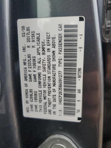 Photo 12 VIN: 1HGCP26358A091277 - HONDA ACCORD LX 