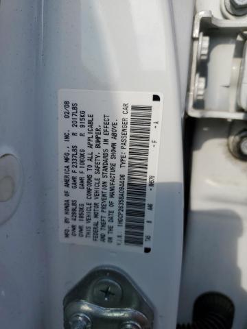 Photo 11 VIN: 1HGCP26358A094406 - HONDA ACCORD 