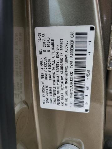 Photo 11 VIN: 1HGCP26358A124732 - HONDA ACCORD 