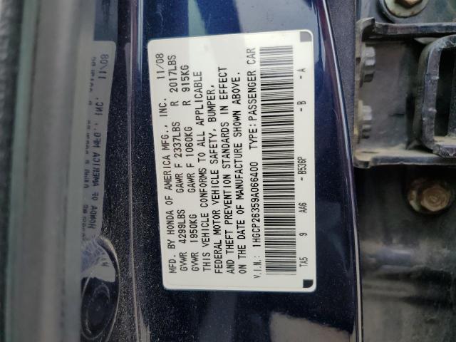 Photo 11 VIN: 1HGCP26359A066400 - HONDA ACCORD LX 