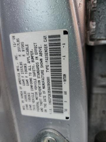 Photo 11 VIN: 1HGCP26359A090681 - HONDA ACCORD LX 