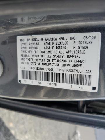 Photo 12 VIN: 1HGCP26359A159806 - HONDA ACCORD LX 