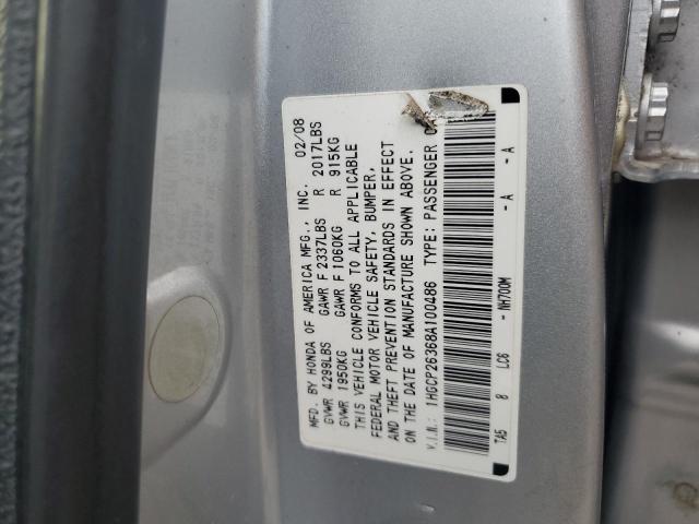 Photo 11 VIN: 1HGCP26368A100486 - HONDA ACCORD LX 