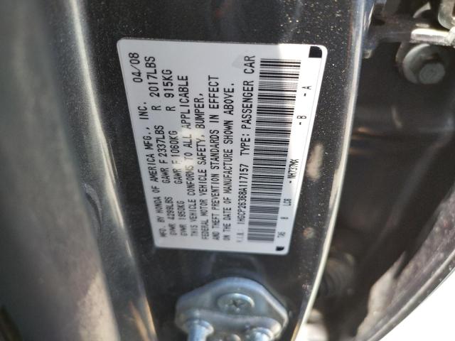 Photo 9 VIN: 1HGCP26368A117157 - HONDA ACCORD LX 