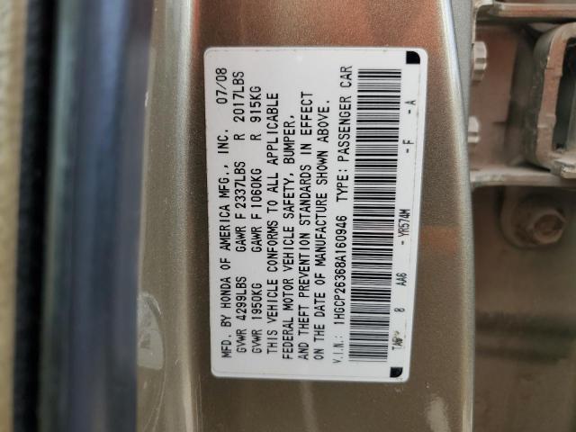 Photo 11 VIN: 1HGCP26368A160946 - HONDA ACCORD 