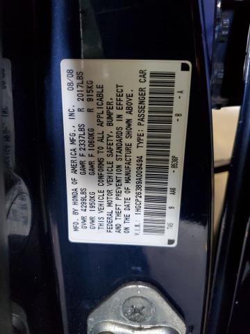 Photo 11 VIN: 1HGCP26389A009494 - HONDA ACCORD 