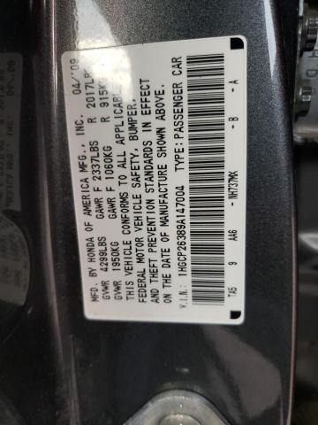 Photo 12 VIN: 1HGCP26389A147004 - HONDA ACCORD 