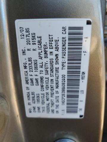 Photo 11 VIN: 1HGCP26398A062400 - HONDA ACCORD 