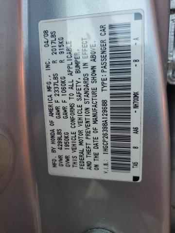 Photo 12 VIN: 1HGCP26398A129688 - HONDA ACCORD LX 