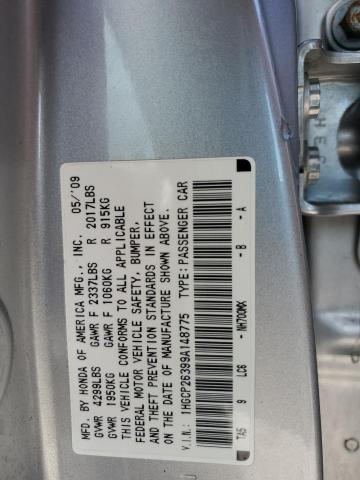 Photo 11 VIN: 1HGCP26399A148775 - HONDA ACCORD LX 