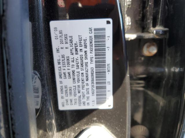 Photo 11 VIN: 1HGCP263X9A098243 - HONDA ACCORD LX 