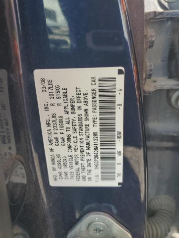 Photo 11 VIN: 1HGCP26408A112285 - HONDA ACCORD LXP 