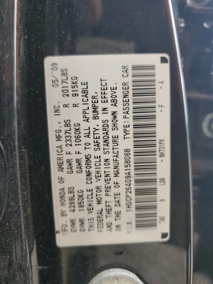 Photo 11 VIN: 1HGCP26409A158068 - HONDA ACCORD 