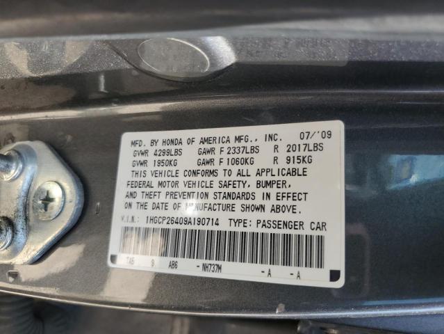 Photo 11 VIN: 1HGCP26409A190714 - HONDA ACCORD LXP 