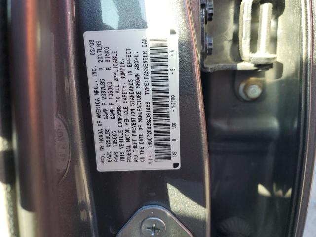 Photo 11 VIN: 1HGCP26428A091486 - HONDA ACCORD LXP 