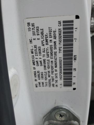 Photo 11 VIN: 1HGCP26449A049211 - HONDA ACCORD LXP 