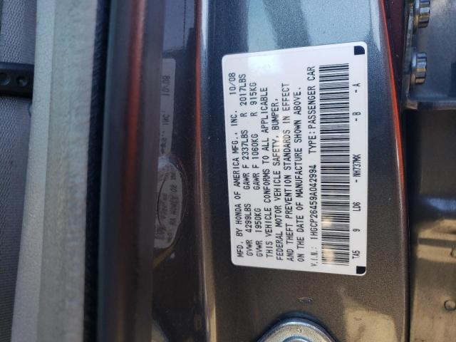 Photo 11 VIN: 1HGCP26459A042994 - HONDA ACCORD 