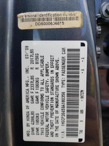 Photo 12 VIN: 1HGCP26459A180356 - HONDA ACCORD 