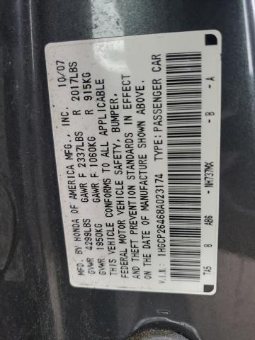 Photo 11 VIN: 1HGCP26468A023174 - HONDA ACCORD 