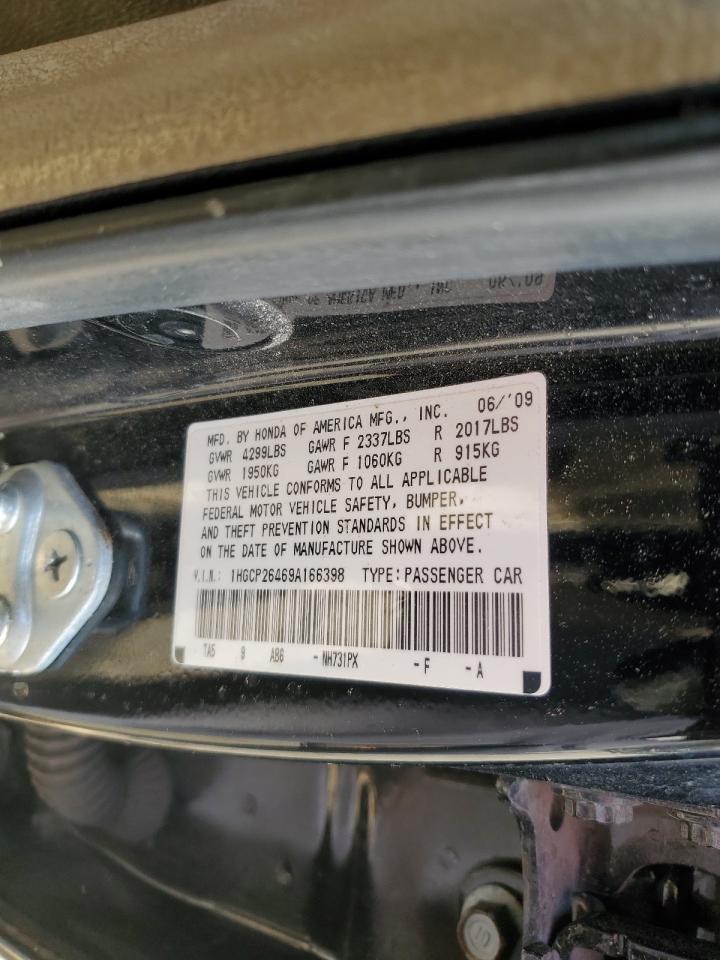 Photo 11 VIN: 1HGCP26469A166398 - HONDA ACCORD 