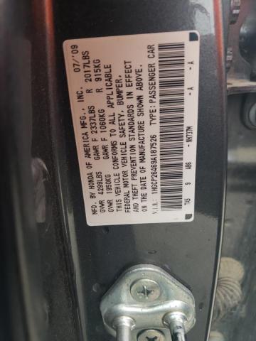 Photo 11 VIN: 1HGCP26469A187526 - HONDA ACCORD 