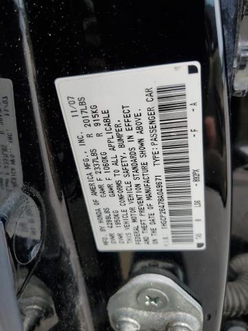 Photo 11 VIN: 1HGCP26478A049671 - HONDA ACCORD 