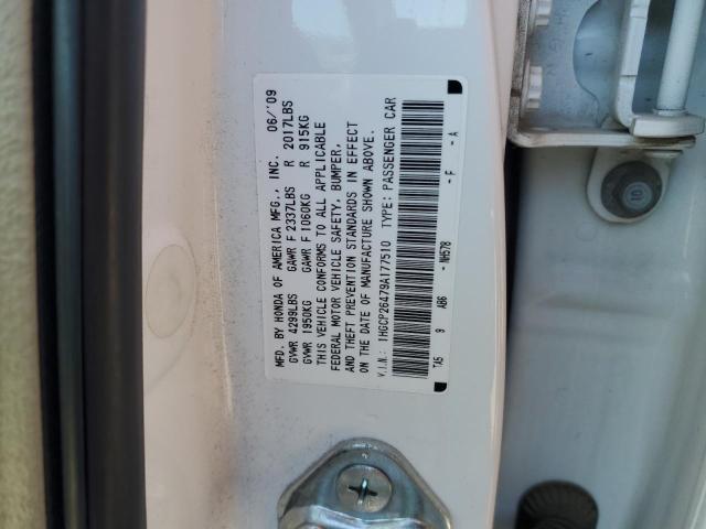 Photo 11 VIN: 1HGCP26479A177510 - HONDA ACCORD LXP 