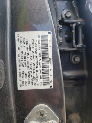 Photo 9 VIN: 1HGCP26479A180374 - HONDA ACCORD LXP 