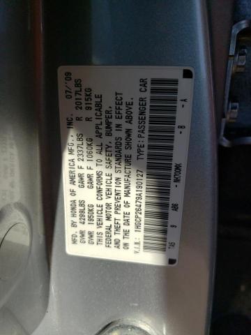 Photo 11 VIN: 1HGCP26479A190127 - HONDA ACCORD 