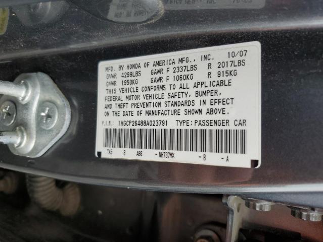 Photo 12 VIN: 1HGCP26488A023791 - HONDA ACCORD LXP 