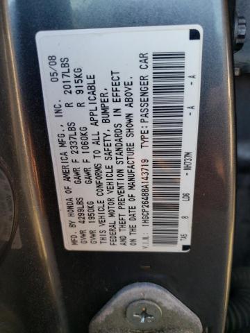 Photo 11 VIN: 1HGCP26488A143719 - HONDA ACCORD LXP 