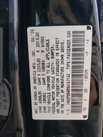 Photo 12 VIN: 1HGCP26489A147142 - HONDA ACCORD 