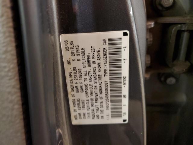 Photo 11 VIN: 1HGCP26498A093087 - HONDA ACCORD 