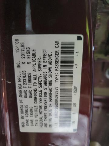 Photo 11 VIN: 1HGCP26499A092572 - HONDA ACCORD 