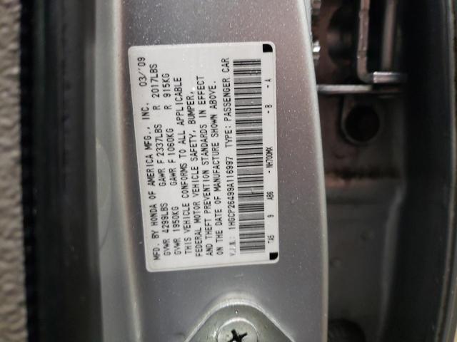 Photo 12 VIN: 1HGCP26499A116997 - HONDA ACCORD LXP 